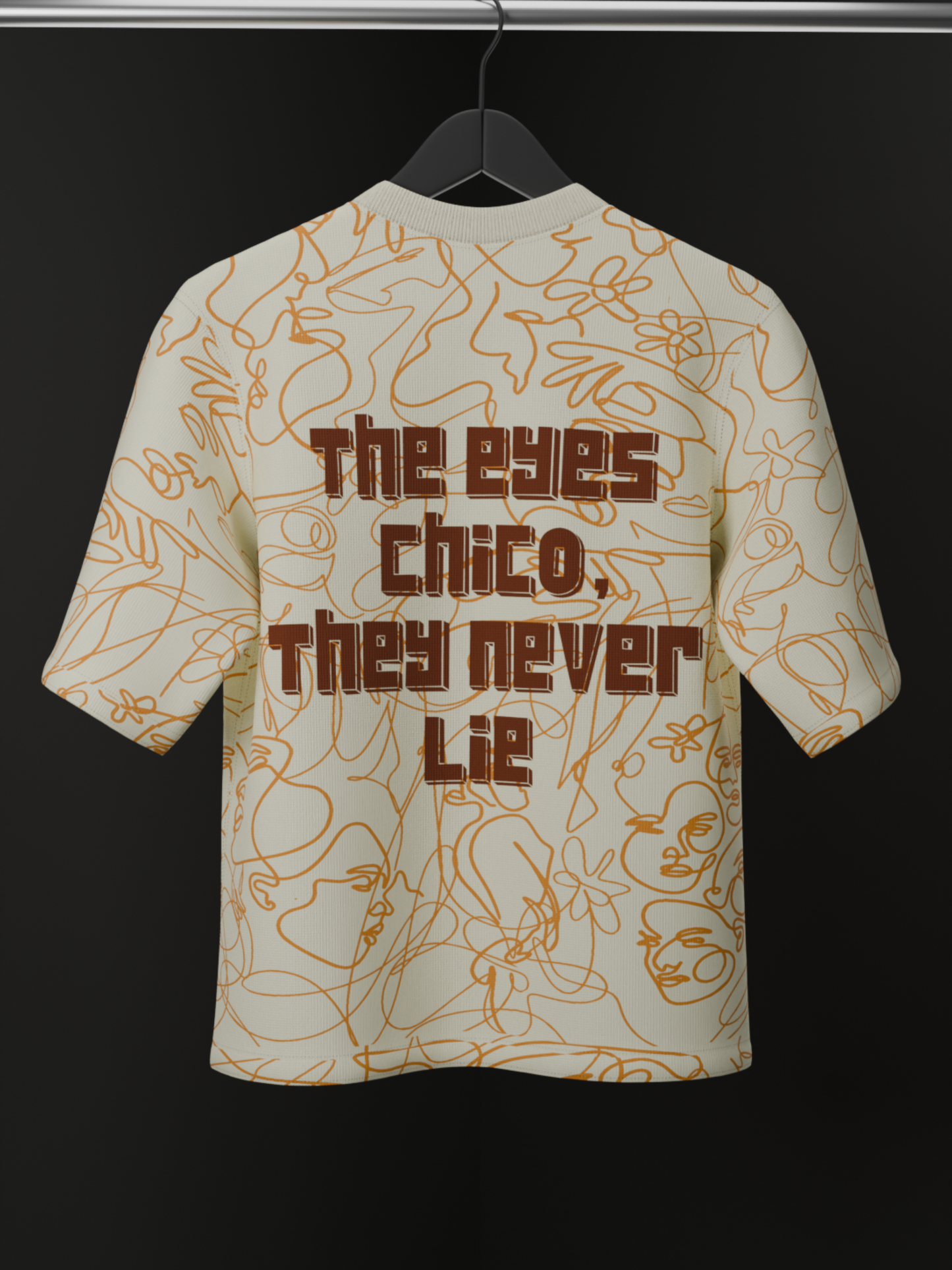 Eyes Never Lie Oversized T Shirt