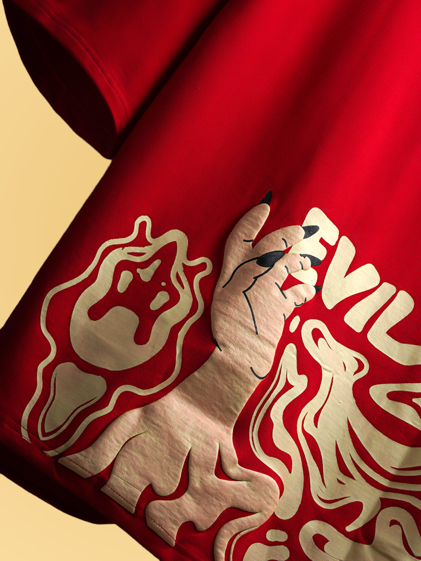 Evil Oversized T Shirt