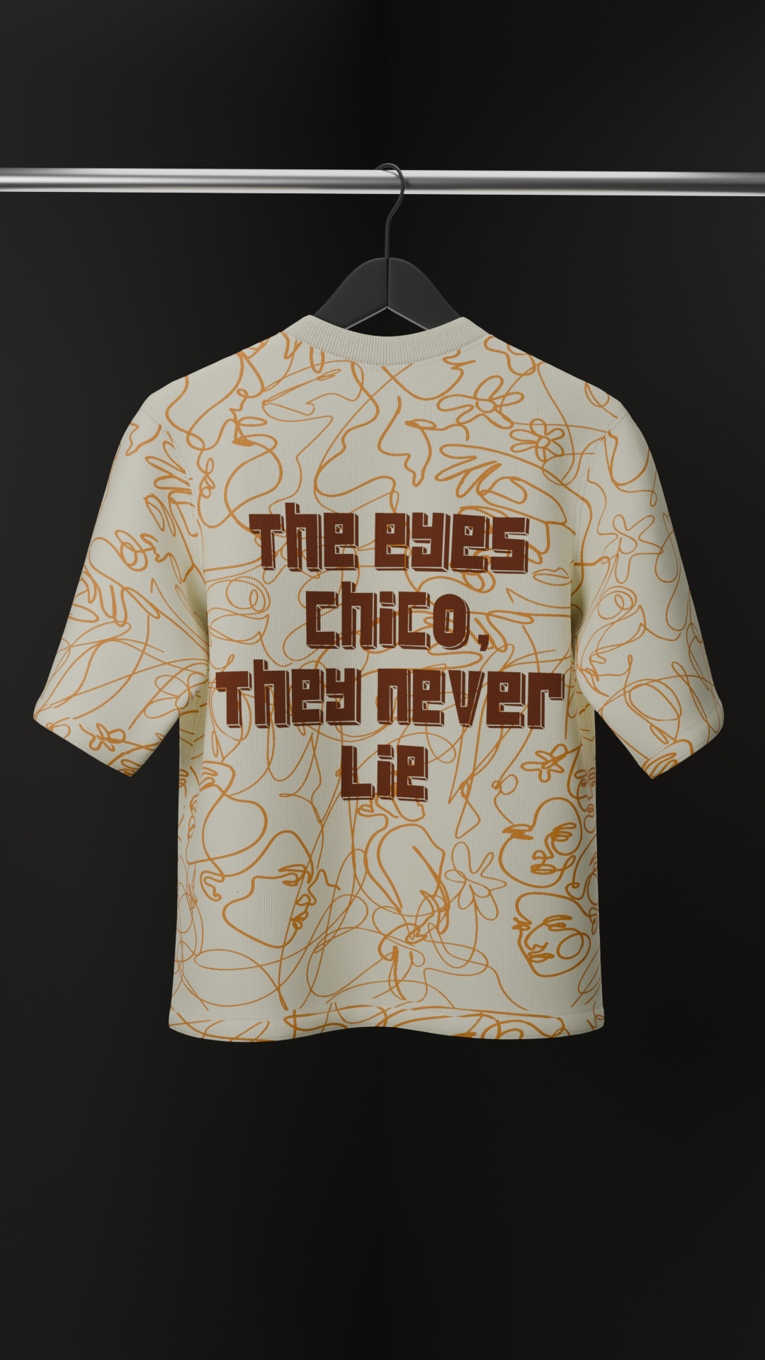 Eyes Never Lie Oversized T Shirt