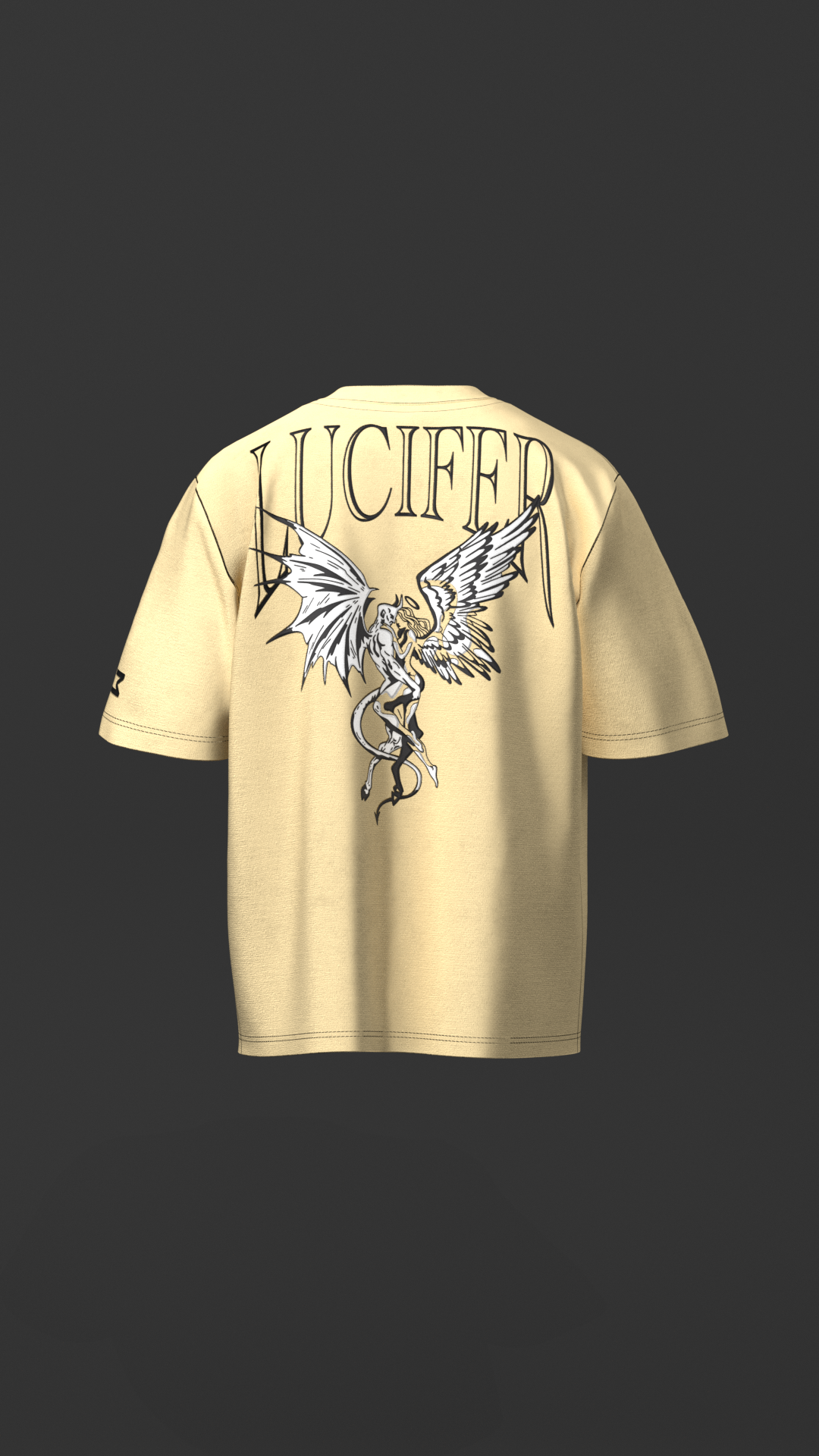 Lucifer Oversized T Shirt